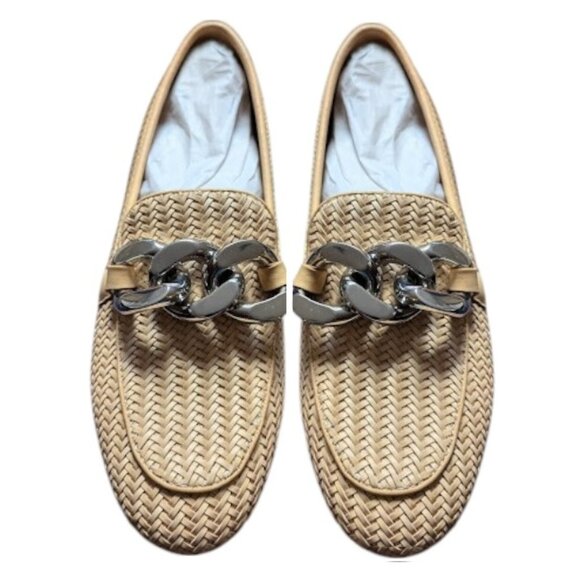 Nine West Aspyn WMN Light Natural Casual Slip On Driver Flats Size 7.5 New w/Box - Picture 7 of 8